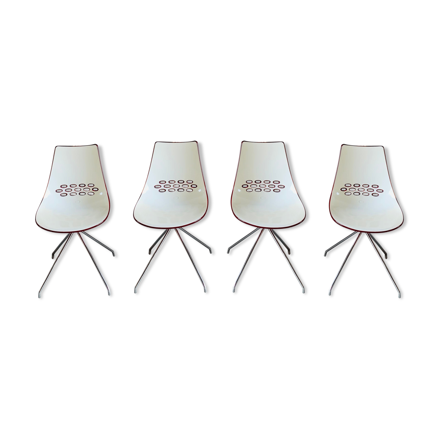 4 Archirivolto Jam chairs for Calligaris - 2000