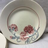 Set of 5 plates Saint Amand