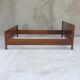 1960s Stilwood walnut bed