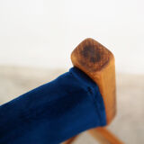 Set of two beech chairs, Danish design, 70s, made in Denmark