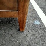 Dresser rag maker style louis xv marquetry marble top