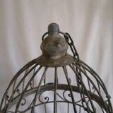 Aged metal cage