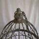 Aged metal cage