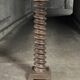 Grande colonne vis pressoir