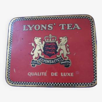 Boîte vintage thé Lyons