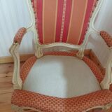 Ensemble Bergère et Fauteuils Louis XV