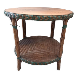 Coffee table, rattan service