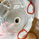 Vintage glass globe table lamp customizable