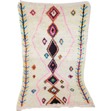 Handmade moroccan berber carpet 241 x 148 cm
