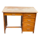 American wooden desk with 5 drawers