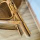 Fauteuil osier et rotin