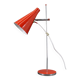 Lampe de bureau rouge Josef Hurka des années 1960 pour Lidokov, Tchécoslovaquie