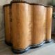 Rounded old wood chest