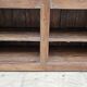 Buffet - glass TV cabinet in Burmese teak