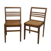 Pair of René Gabriel chairs