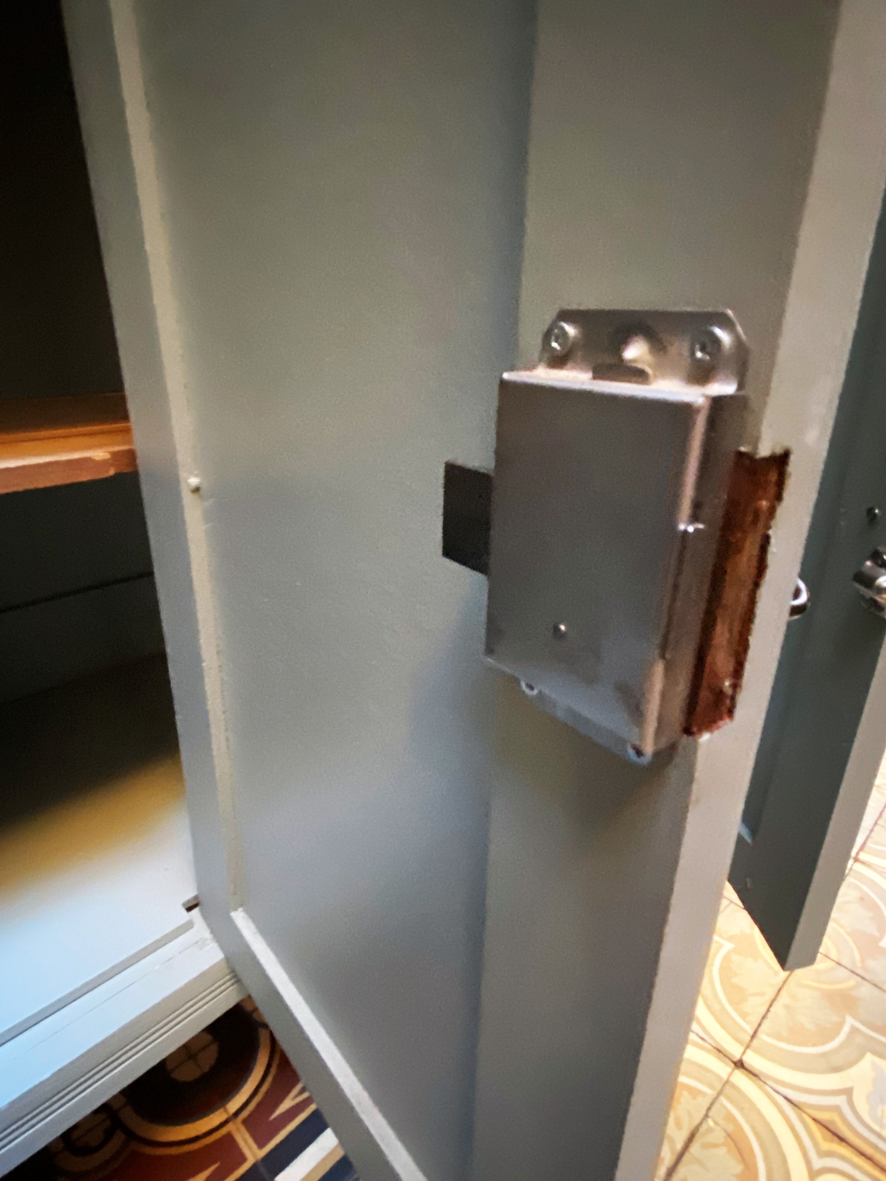 Two-body buffet cupboard