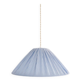 Conical suspension fine stripes Malala "marine"