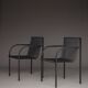 Model R401 Chairs by Shiro Kuramata for Pastoe. Set of 2