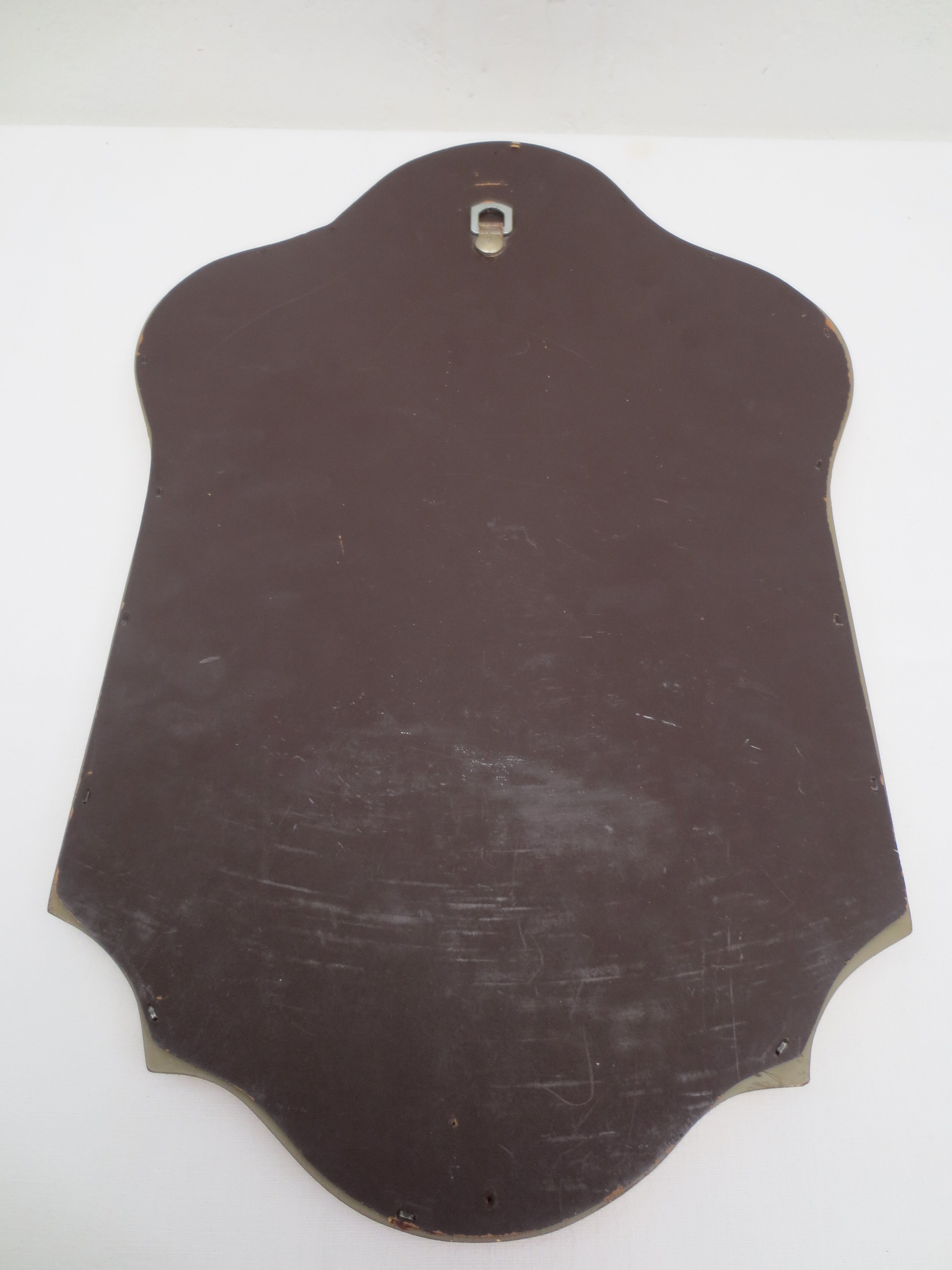 Ancien miroir de style  en bois tour doré, 41x27 cm