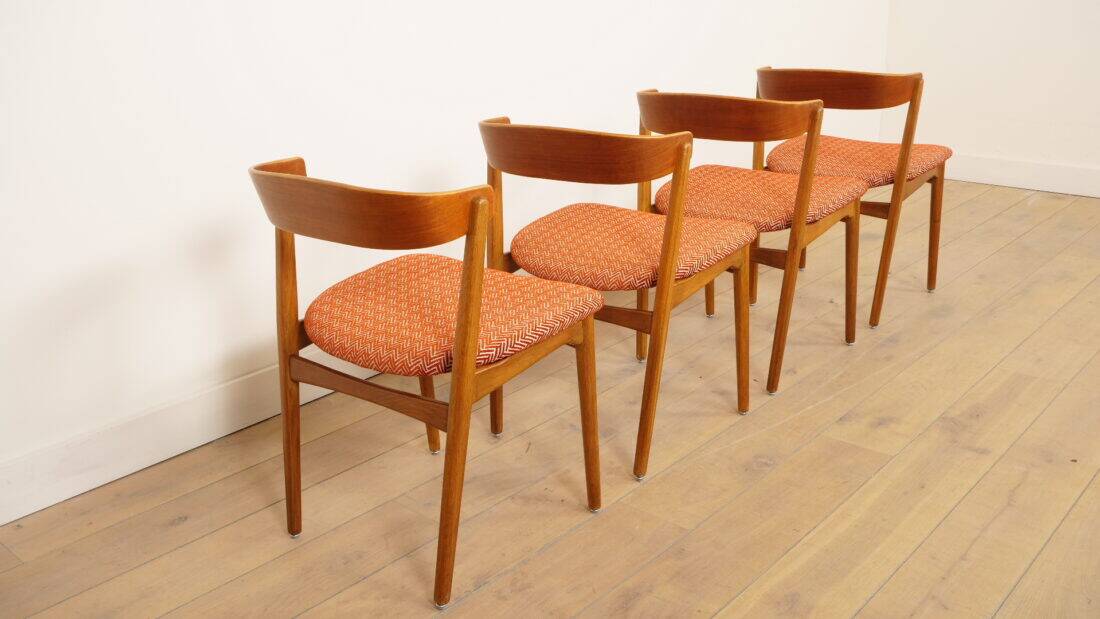 Set of 4 Farstrup dining chairs - Danish design vintage