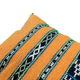 Ethnic orange Berber kilim cushion