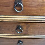 Wicker rattan chest of drawers