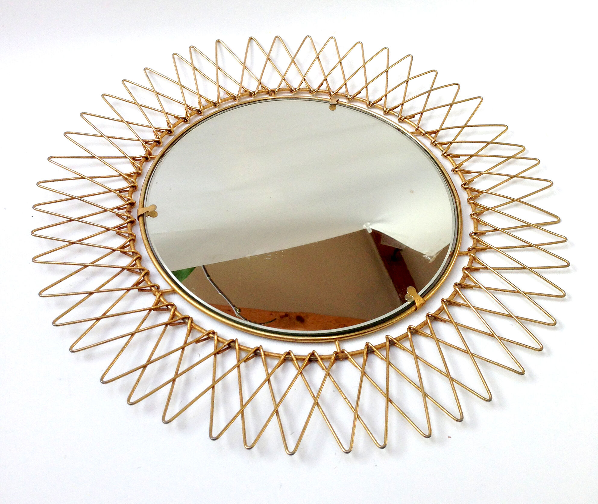 Mirror Sun vintage 31 x 31 cm
