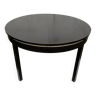 Table ronde extensible scandinave noire dia 118cm longueur 167cm an70