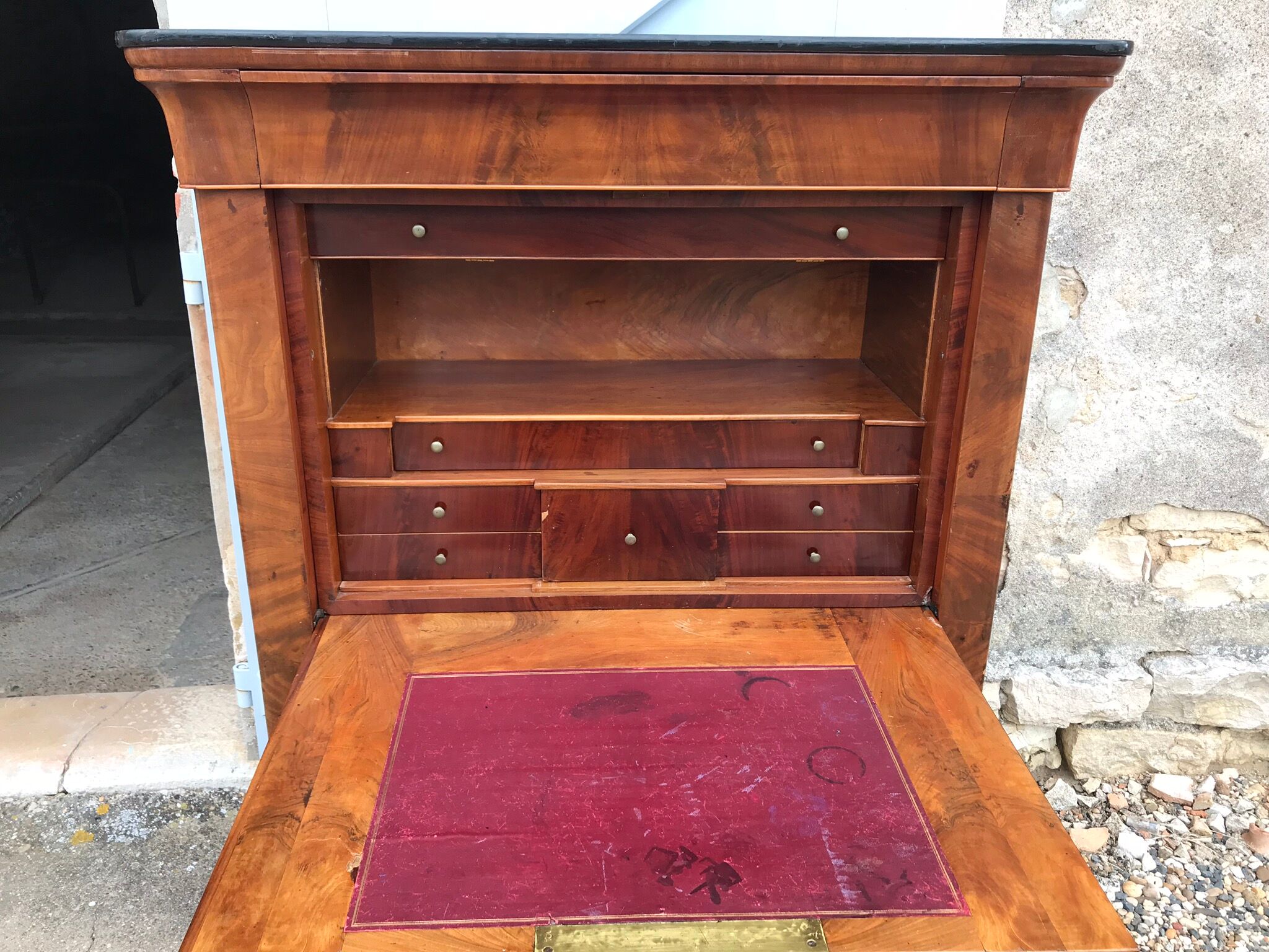 Writing desk time restore