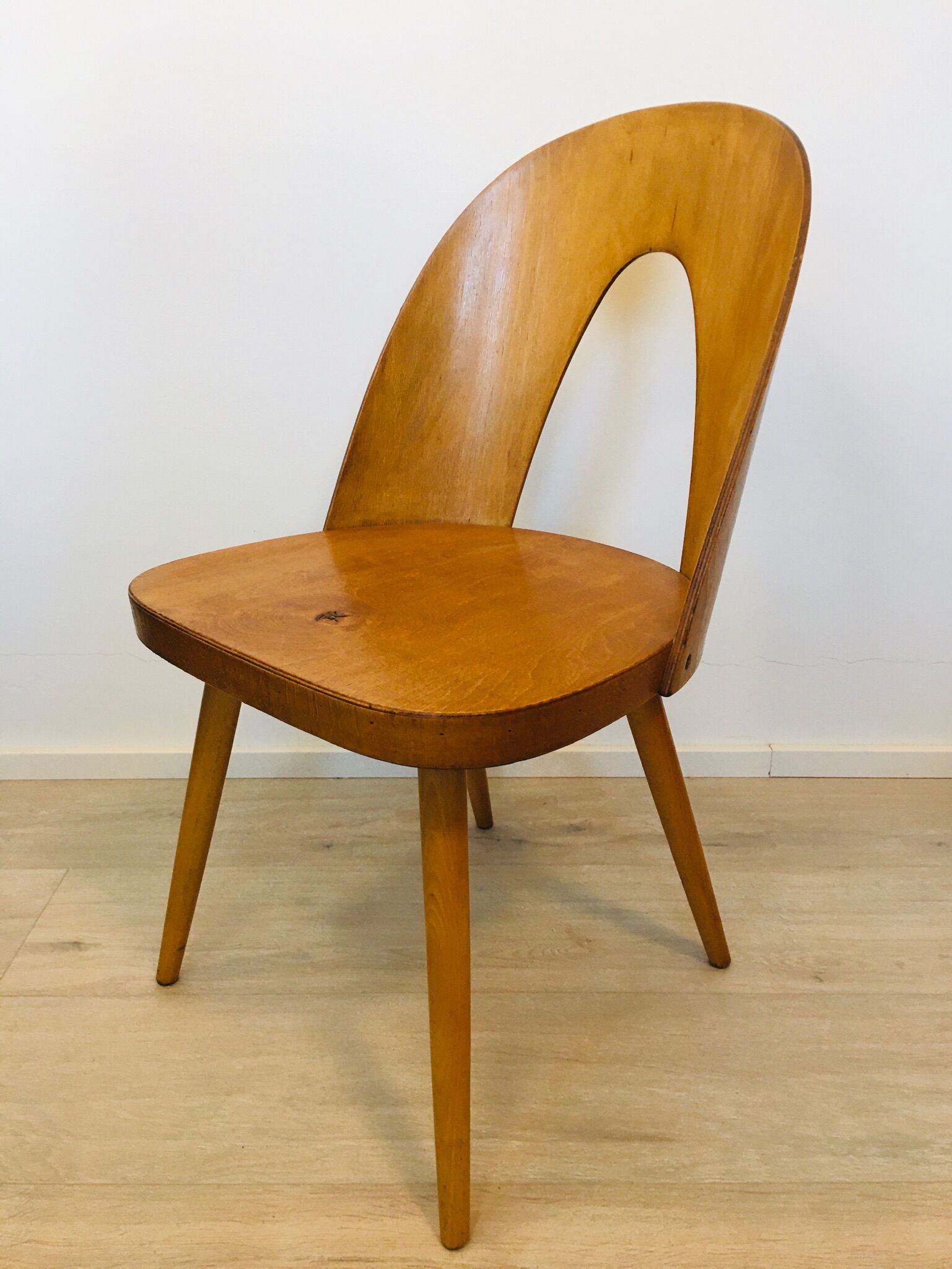 Wooden Chair from Antonin Suman 1960s