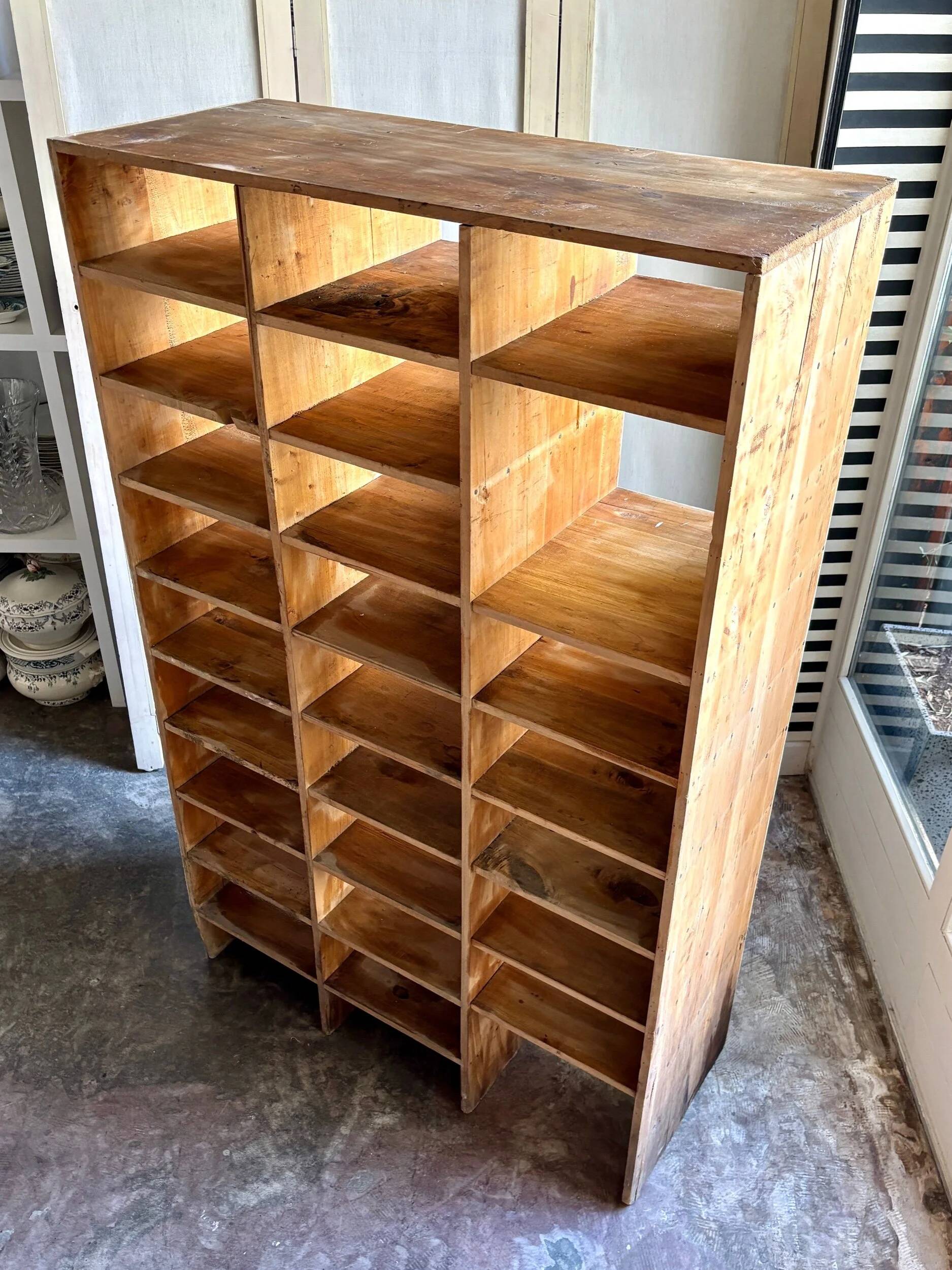 Bookcase, wooden storage unit