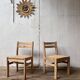 Pair of vintage dlg charlotte perriand Illmari tapiovaara chairs
