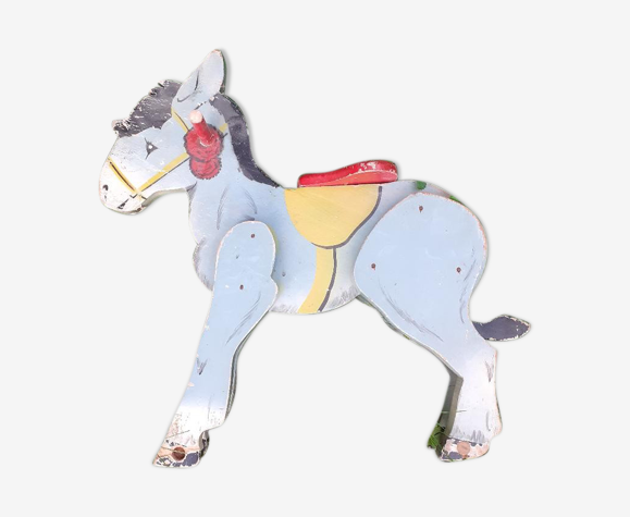 Cheval en bois ancien
