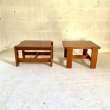 Pair of sofa ends 1970