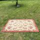Floral carpet