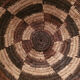 Corbeille africaine tressée, mural, panier tissé, ethnique et naturel, Botswana