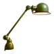 Matching industrial clamp lamp by Jean Louis Domecq for Jielde Lyon, 1950s.