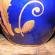 Vase period art deco, faience of Tours signed Maurice Pinon