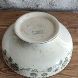 Bowl U-C Sarreguemines / Geranium