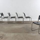 6er Satz Thonet Freischwinger S33 de Mart Stam
