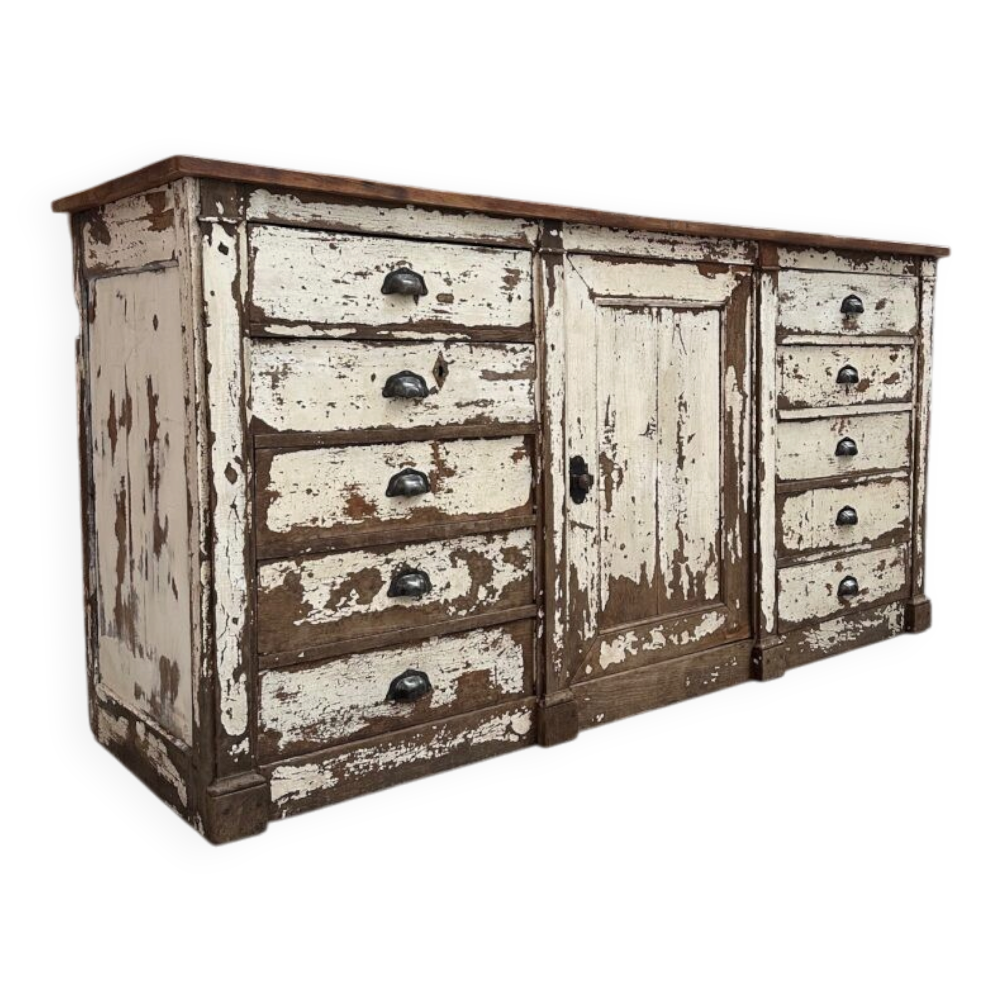 Fine oak furniture from the late 19th century.