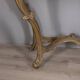 Antique classic console in wood decorated with mirror from the late 19th