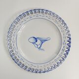 Antique plate in faience – Émile Gallé at Saint-Clément