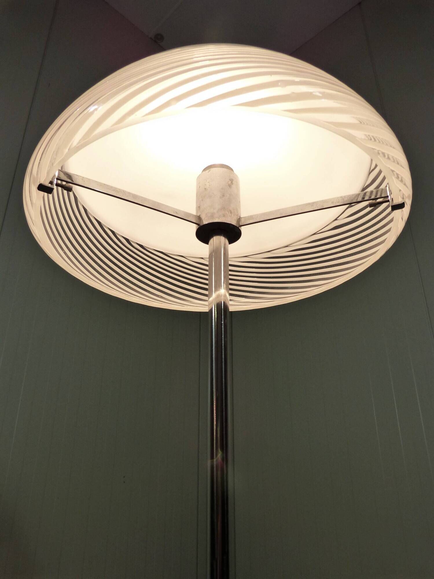 Carlo Nason floor lamp LT 350 Mazzega Italy 1960s