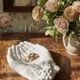 Hand tray by Georges Sand after Cocteau GDA Limoges unsigned.