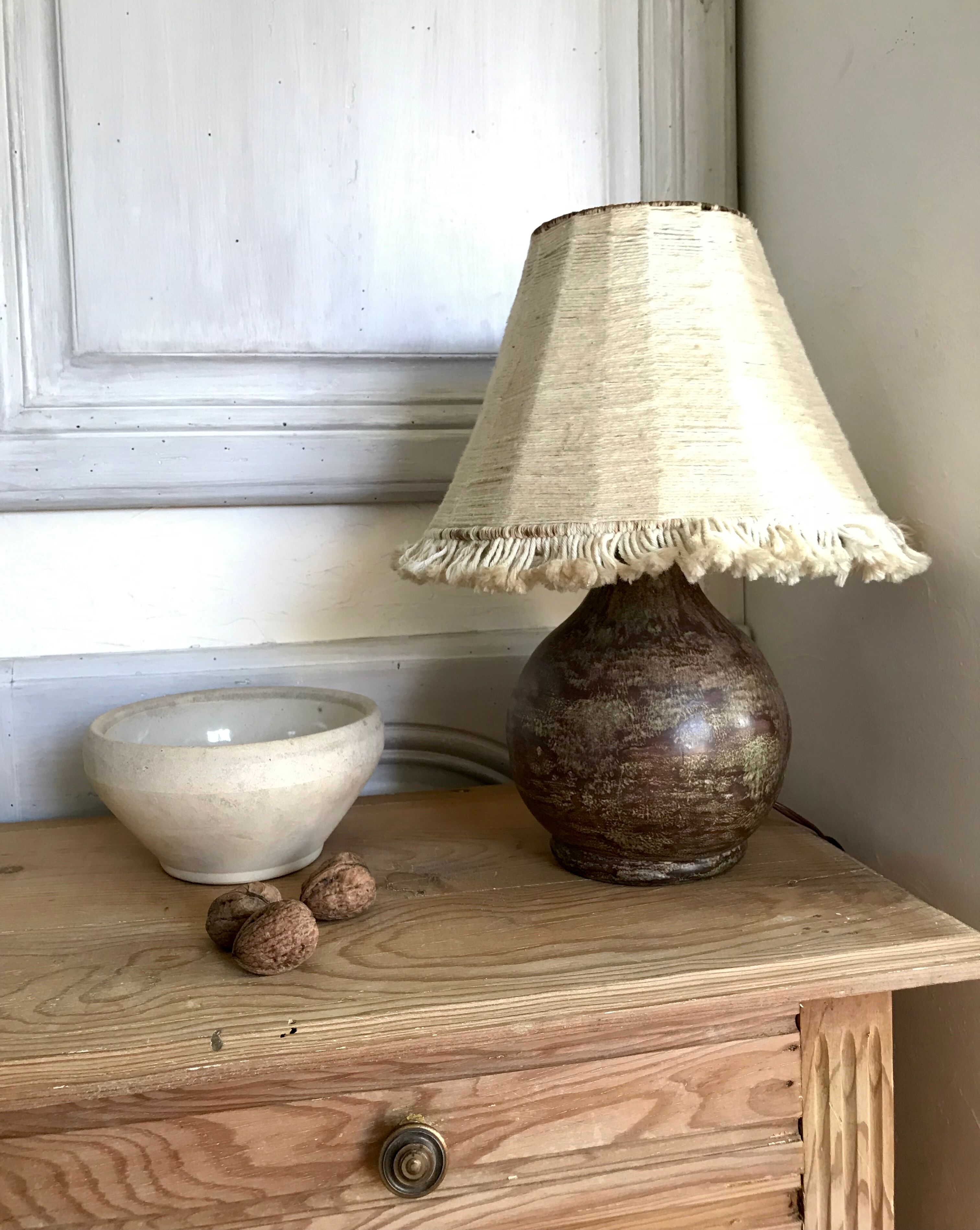 Vintage ceramic lamp