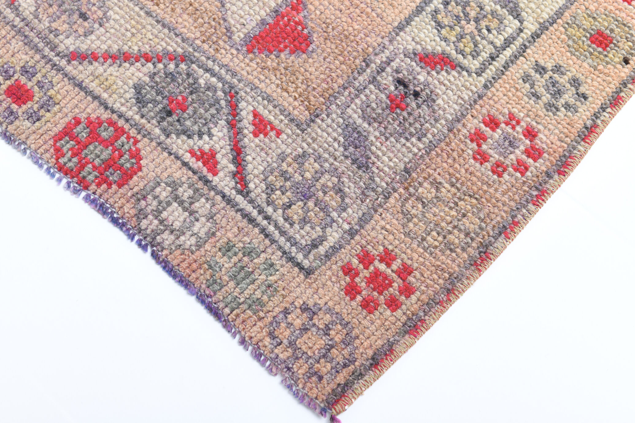3x10 Turkish vintage runner rug, 80x292cm