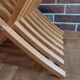 IKEA EKEBERG vintage side table – 1999 – wood and glass