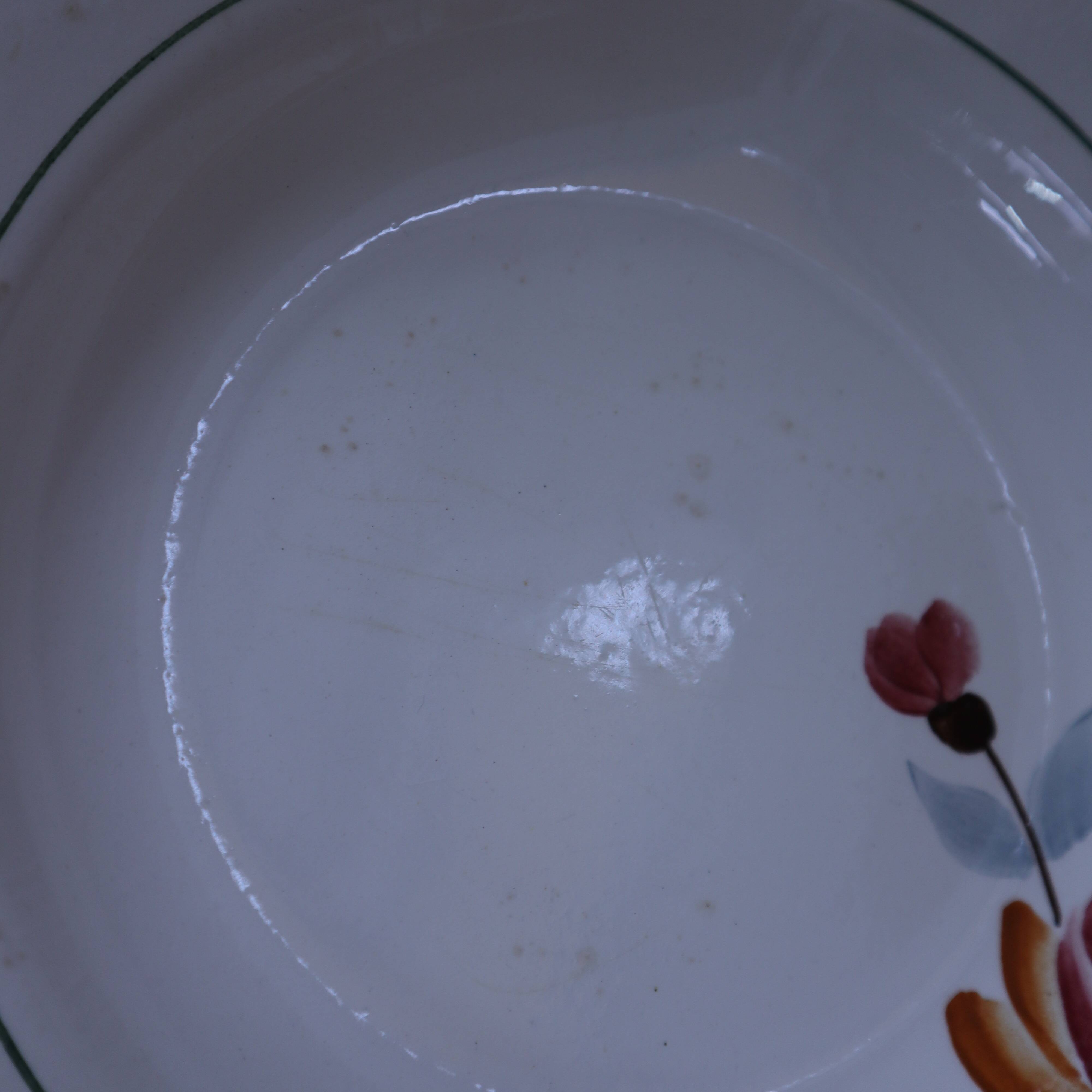 Set of 6 St Amand 7017 deep plates