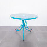 Tiffany iron garden table from the 1950s